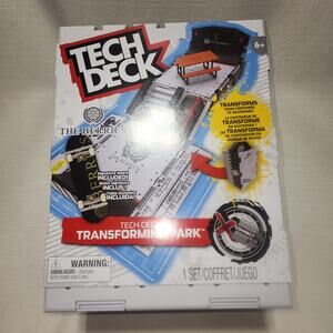 Tech deck transforming park